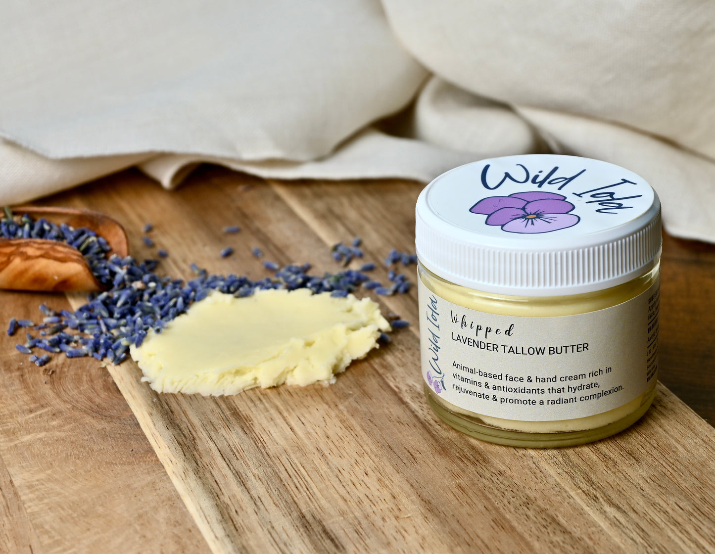 Whipped Lavender Tallow Butter