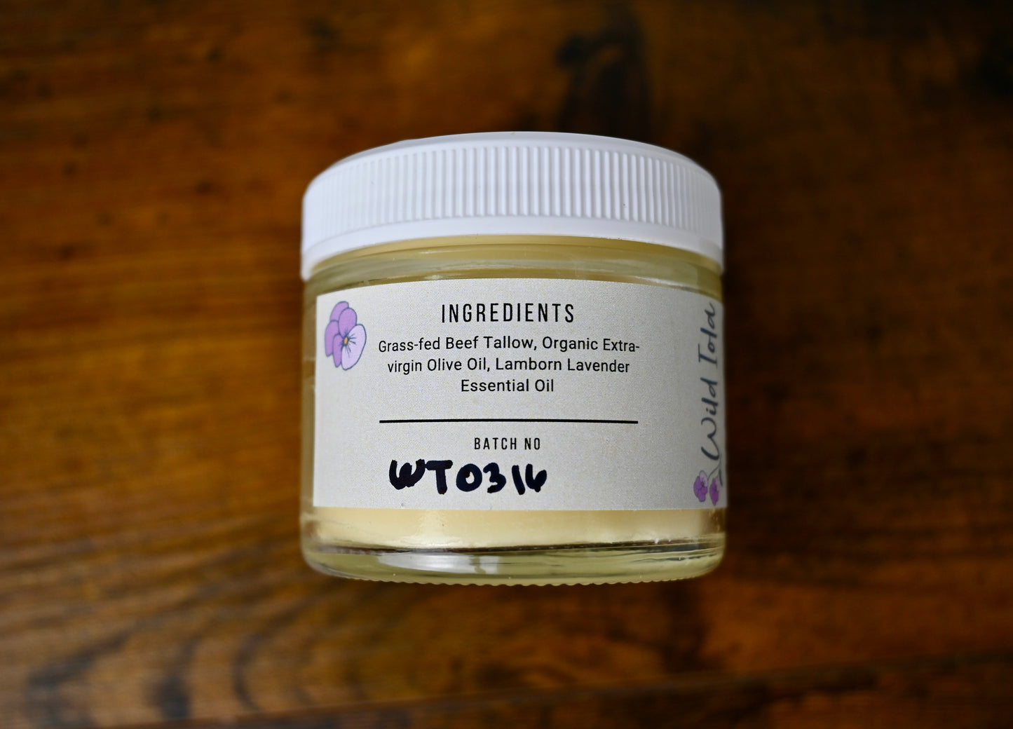 Whipped Lavender Tallow Butter
