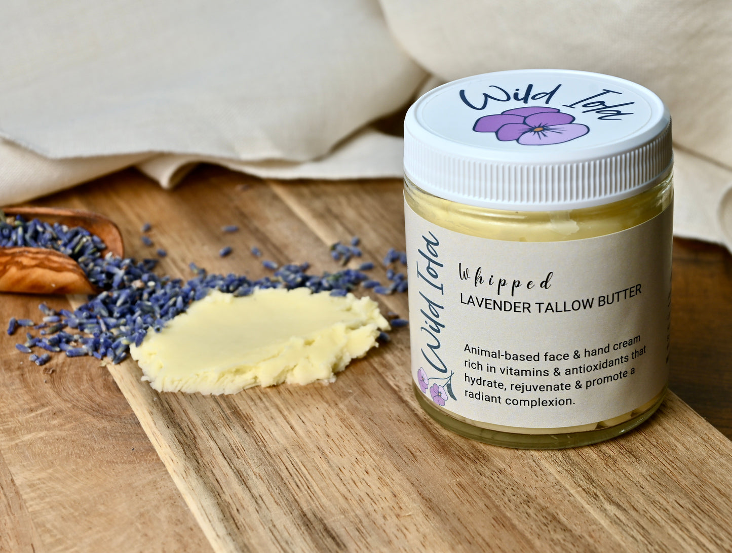 Whipped Lavender Tallow Butter