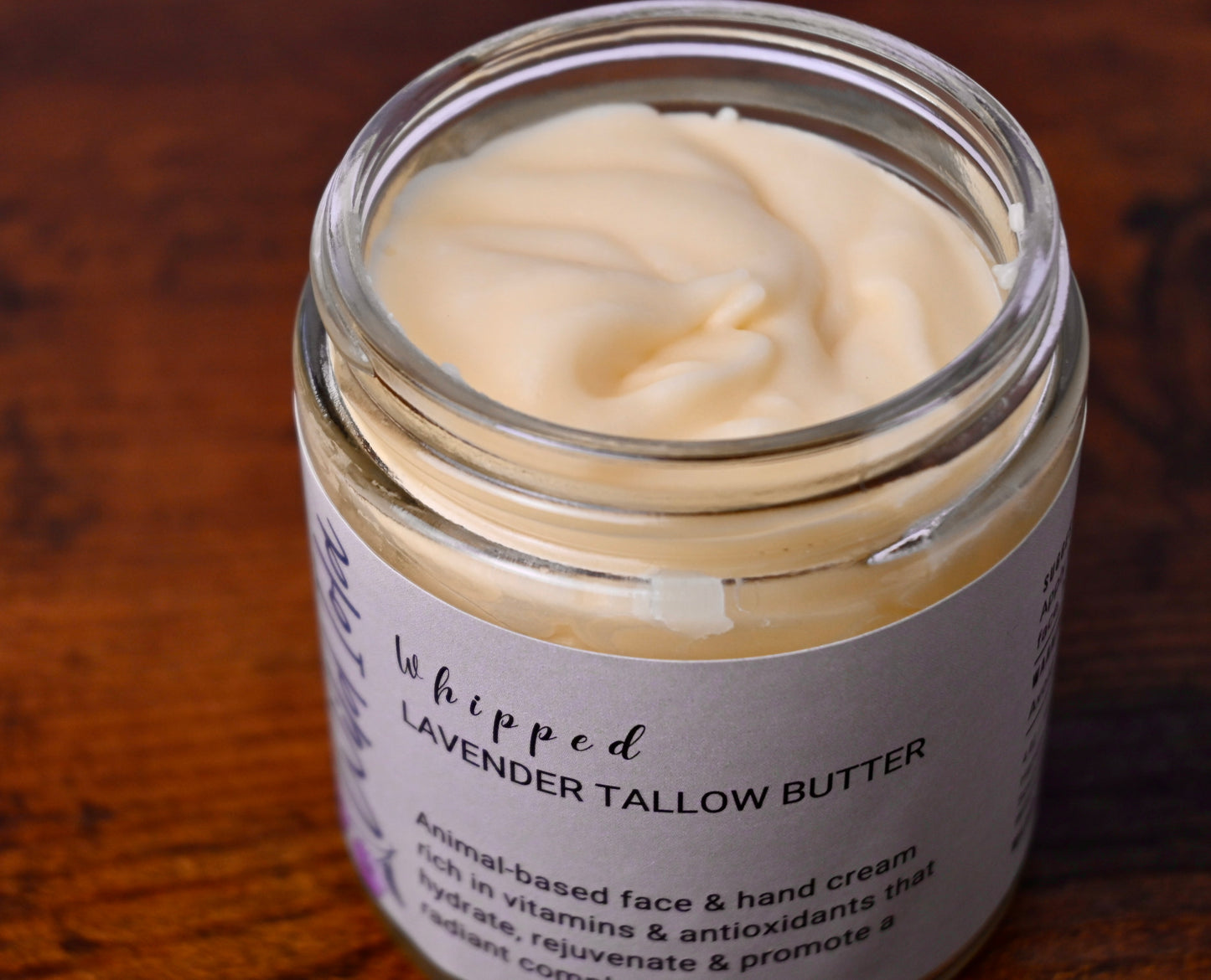Whipped Lavender Tallow Butter