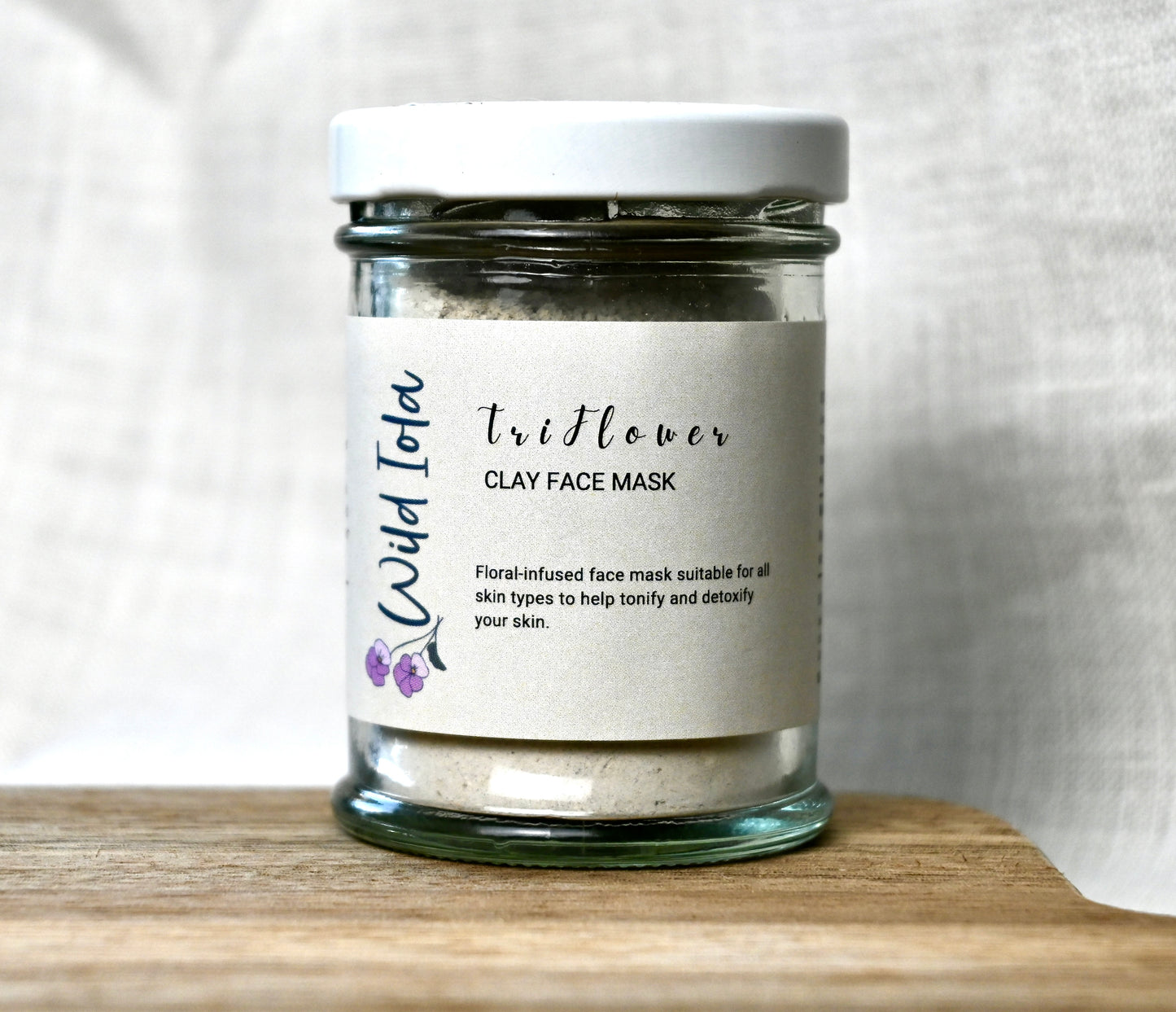 Tri-Flower Clay Face Mask