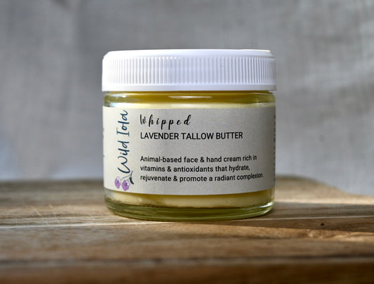 Whipped Lavender Tallow Butter